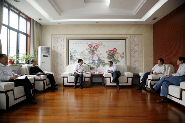 华北水利水电大学副校长刘汉东到我校调研